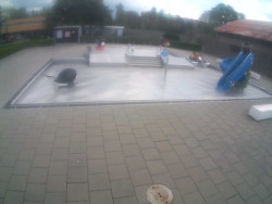 Dětstký venkovní bazén