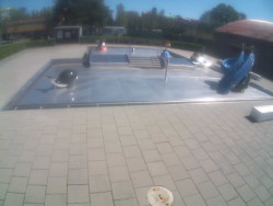 Dětstký venkovní bazén