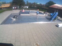 Dětstký venkovní bazén