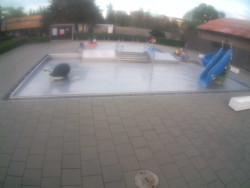 Dětstký venkovní bazén