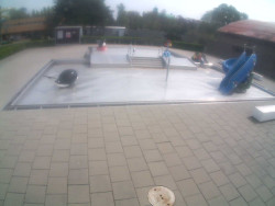 Dětstký venkovní bazén