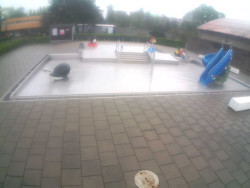 Dětstký venkovní bazén