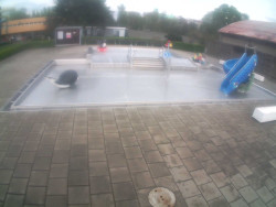 Dětstký venkovní bazén