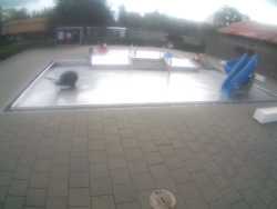 Dětstký venkovní bazén