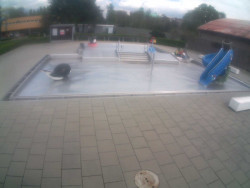 Dětstký venkovní bazén