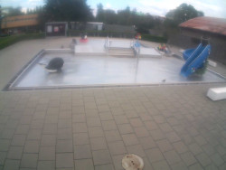 Dětstký venkovní bazén