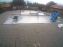 Dětstký venkovní bazén