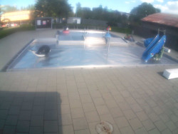 Dětstký venkovní bazén