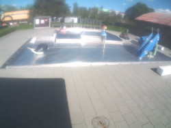 Dětstký venkovní bazén