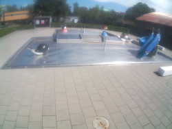 Dětstký venkovní bazén