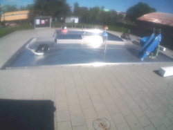 Dětstký venkovní bazén