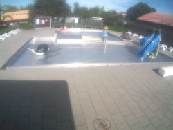 Dětstký venkovní bazén