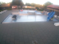 Dětstký venkovní bazén