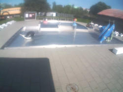 Dětstký venkovní bazén