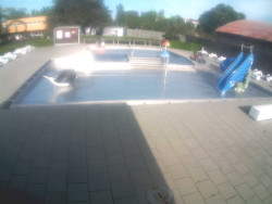 Dětstký venkovní bazén