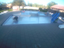 Dětstký venkovní bazén