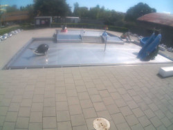 Dětstký venkovní bazén