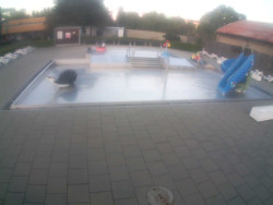 Dětstký venkovní bazén