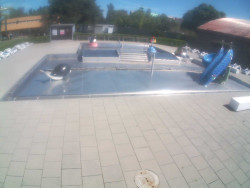 Dětstký venkovní bazén