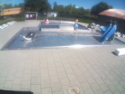 Dětstký venkovní bazén