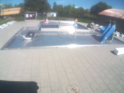 Dětstký venkovní bazén