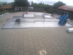 Dětstký venkovní bazén