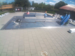 Dětstký venkovní bazén