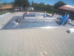 Dětstký venkovní bazén