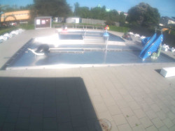 Dětstký venkovní bazén