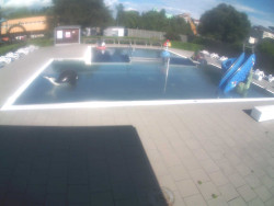 Dětstký venkovní bazén