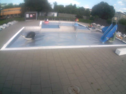 Dětstký venkovní bazén