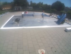Dětstký venkovní bazén