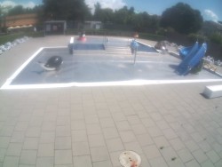 Dětstký venkovní bazén