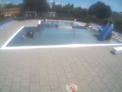 Dětstký venkovní bazén