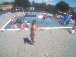 Dětstký venkovní bazén