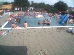Children's outdoor swimming pool