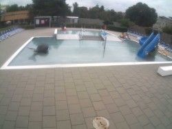 Children's outdoor swimming pool