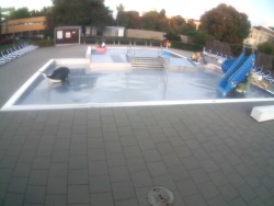 Dětstký venkovní bazén