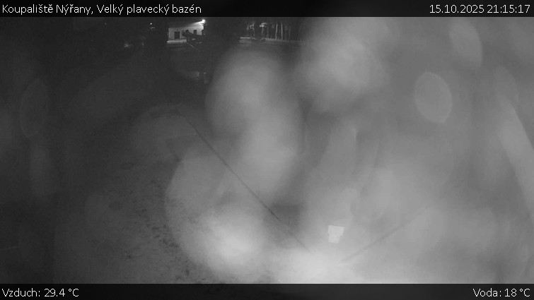 Koupaliště Nýřany - Velký plavecký bazén - 15.10.2025 v 21:15 Koupaliště Nýřany - Velký plavecký bazén - 15.10.2025 v 21:15