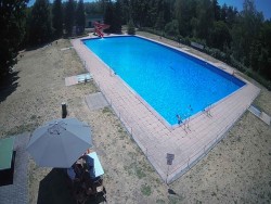 Large swimming pool