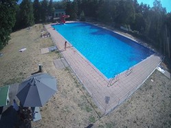 Large swimming pool