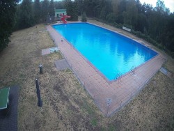 Large swimming pool