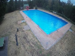 Large swimming pool