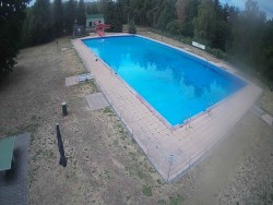 Large swimming pool