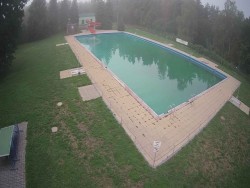 Large swimming pool