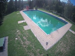 Large swimming pool