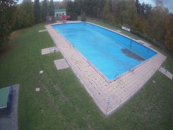 Large swimming pool