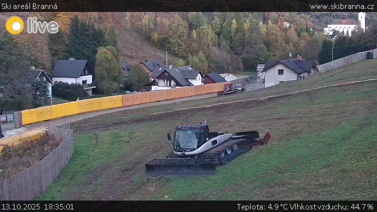 Ski areál Branná - Ski areál Branná - 13.10.2025 v 18:35 Ski areál Branná - Ski areál Branná - 13.10.2025 v 18:35