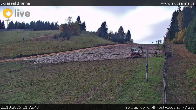 Ski areál Branná - Ski areál Branná - 21.10.2025 v 11:32 Ski areál Branná - Ski areál Branná - 21.10.2025 v 11:32