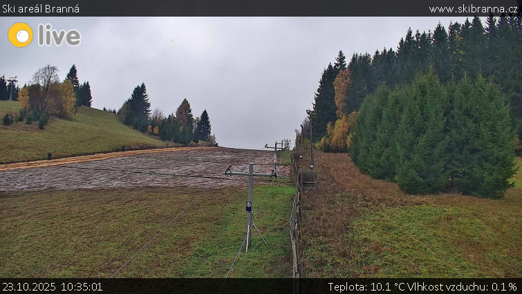 Ski areál Branná - Ski areál Branná - 23.10.2025 v 10:35 Ski areál Branná - Ski areál Branná - 23.10.2025 v 10:35
